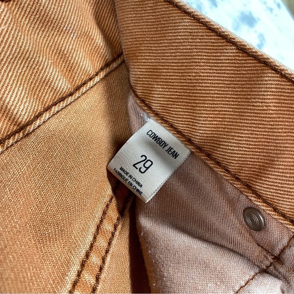 BDG High Waisted Cowboy Jean Ombre Womens Size 29 Piece-Dye Colored Denim - Picture 7 of 9